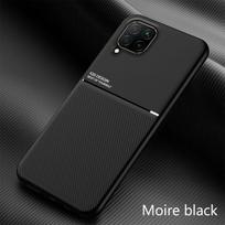 Skirta Samsung Galaxy A22 5G dėklas Magnetinis laikiklis Odinė plokštelė Telefono dėklas Skirta Samsung A22S A22 S A 22S 22 S Silikoninis galinis dangtelis A22 4G 6.4inches black