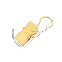 50Pcs Metal Curtain Hanger Clips with Hooks for Windows Drapes Bathrooms Kitchens Quick Adjust Sturdy Moisture Resistant Modern auksinė