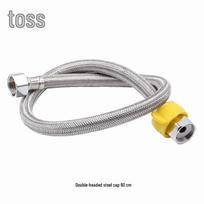 304 Stainless Steel Braided Faucet Connector Hose 60cm