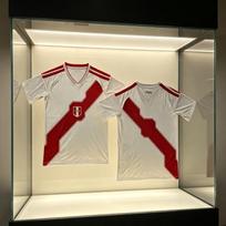 2026 Vasaros Naujas Karštas Copa America Peru Nacionalinės Komandos Spausdintas Marškinėliai Kvėpuojantis Futbolo Džersis Lauko Sporto Viršus Šeimos Vaikų Marškinėliai S