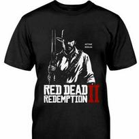 Arthur Mogrgan Red Dead Redemption 2 Marškinėliai Unisex Marškinėliai S