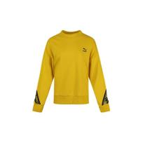 Puma Logo Sports Running Hoodie Women Tops Sulfur-Yellow 596019-20 XL yellow