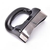 Virtuvinės viryklės puodo šoninio laikiklio rankenos rankena Rankena Juoda 60 mm ilgio gray