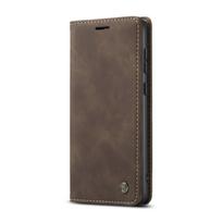 Prabangus retro dėklas Xiaomi Redmi Note 14 Pro 4G su keliais kortelių skyreliais, atrama, telefono dangtelis Note 14 5G, odinis piniginė Redmi Note 14 Pro 5G (Global) kava