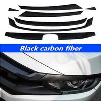 Front Hood Grille Bumper Trim Protector Stickers Kit For Honda Civic 2016-2020