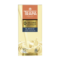 Baltasis šokoladas, be cukraus, TRAPA, 90 g