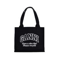 Ganni Easy Large Shopper Tote Bag A6647 252 A6647 252