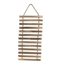 Medinis sieninis grotelės Sieninis vazonas vijokliniams augalams, Kabantis augalų atraminis rėmas Lauke Viduje Balkonams Medium size brown