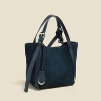 2025 autumn and winter commuter tote large capacity high-end new vegetable basket bucket single shoulder fashion messenger bag ins style