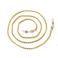 Metal Necklace Dual Purpose Sunglasses Cord Holder Eyewear Strap Rope Eyeglass Chains Mask Lanyard Gold