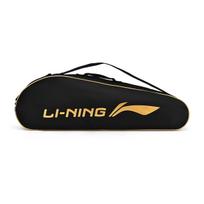 Li Ning Portable Badminton Racket Bag Unisex Gym Bag Black ABJT100-ABJT101 Black,70*28*7.5cm