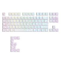 Contour Side-Printed Keycaps: Light-Transmitting, Compatible with Magnetic/Mechanical Keyboards Layout.