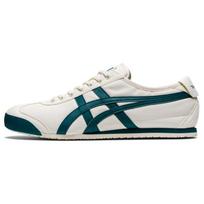 ONITSUKA TIGER Unisex Mexico 66 Kreminio Velveto Pušies Žemos Aulo Sportbačiai 1183B497-103 37.5 white