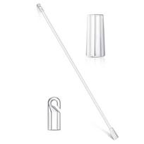 Venetian Blinds Pulling Rod with Replacement Rod Heads Set Accessory for Transparent Curtain Vertical Wand Supplies Kit Accesso balta