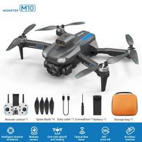 Genuin M10 Drone 8k 5G WIFI Brushless 360° Obstacle Avoidance with 4.3In Screen Control Folding Aerial Photography Dron Camera 4.3 In Scren+1 battery juoda