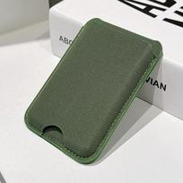Magnetic TechWoven Phone Case+Card Bag Wallet For iPhone 17 Pro Max 17 Pro For Magsafe Leather Card Holder Case Cell Accessories iPhone17 Pro