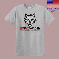 Remus Exhaust Racing Men#039;s Grey Size S5XL Unisex T-Shirt S
