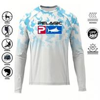 Pelaginė žvejybos apranga Lauko vyriški marškinėliai nuo saulės Ilgomis rankovėmis T-shirt Greitai džiūstantys Kvėpuojantys 6XL gray