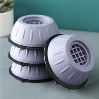 Universal Anti-Vibration & Moisture-Proof Washing Machine Foot Pad and Refrigerator Base Small Washer Foot Pad (8cm) white
