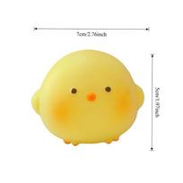 Super Soft Cute Chick Fidgets Toys Squishy Kawaii Animals Squeeze Toy Stress Relief Toy for Anxiety ADHD Gift for Adults Gifts