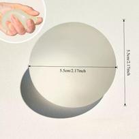Squishy White Maltose Squeeze Toy Soft Transparent Mochi Anti Stress Fidget Toy Simulated Ball Slow Rebound Decompression Toy
