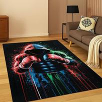 Boxing Gloves Boxer Fight Carpet Rug Mat for Home Bedroom Living Room Sofa Doormat Kitchen Decor,Kid Play Non-slip Area Rug 40x60cm