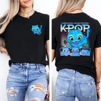 Derpy the Tiger And Bird Demon Hunter Tiger Shirt Ladies Clothes Fashion Harajuku Kawaii T-shirt Women's Y2K Clothing S įvairiaspalvis
