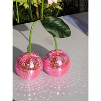 Disco cherries are used for wall and home decoration, and can be hung on walls with cherry disco balls anddisco decorations