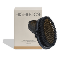 HigherDOSE® pakraunantis varinis kūno šepetys