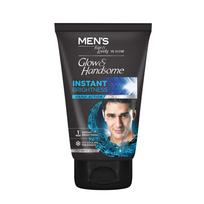 Glow & Handsome Instant Brightness Rapid Action Men Face Wash Icy Menthol Refreshing Daily Cleanser Pack Of 1 100g