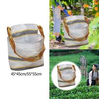 Garden Picking Bag Foraging Bag Gardening Tool Organizer Breathable Harvesting 45x45cm
