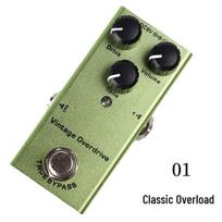 01 Classic Overdrive Guitar Pedal: 10 Effects—Distortion, Overdrive, Delay, Chorus 01 Pedal
