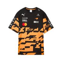 Puma Replica McLaren Team 1000 Race Grand Prix Commemorative Pullover Loose Fit Round Neck Short Sleeve Racing T-Shirt Men t-shirts 713958-01 XS
