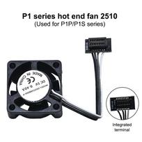 2510 ventiliatorius Bambu Lab X1/P1 hotend aušinimo ventiliatoriui su laidu Greito aušinimo ventiliatorius Bambu X1C P1S P1P 3D spausdintuvui