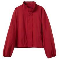 Sancai Women's 2026 Autumn Loose Red Zipper Jacket XS