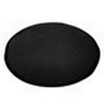 Flame Retardant BBQ Grill & Fire Pit Mat – High Temp Fireproof Deck & Patio Protection Black Round 24 inch (61CM)