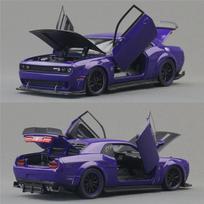 1:32 Dodge Challenger Srt Lydinio Sportinio Automobilio Modelis Simuliacija Metalinis Liejimo Žaislas Raumenų Automobilio Modelis Garsas Ir Šviesa Vaikų Žaislas Dovana