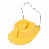Efficient Egg Cutter Labor-saving Fruit Cutter Multifunctional Strawberry Divider  Salads geltona