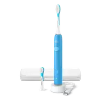 „Philips Sonicare For Kids 3+ Smart HX6600/42“ elektrinis dantų šepetėlis vaikams su 2 antgaliais