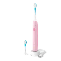 „Philips Sonicare For Kids 3+ Smart HX6600/11“ elektrinis dantų šepetėlis vaikams su 2 antgaliais
