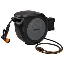 Prekė su pažeista pakuote. Automatinė žarnos ritė su laistymo žarna Bradas Black Line, 30 m