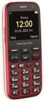 Prekė su pažeista pakuote. Mygtukinis telefonas Doro Primo 368, juoda sp.