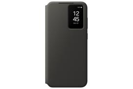 Prekė su pažeista pakuote. Telefono dėklas Samsung Smart View, Galaxy S24 FE, juoda sp.
