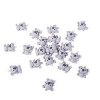Pack Of 20 Lovely Resin Koala Pendants For DIY Jewelry And Accessories Perfect For Bracelets Earrings And Key Chains