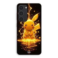 Telefono dėklas - MANIACASE - Samsung Galaxy S23 - Silikonas - Minkštas - Pikachu Eclair juoda