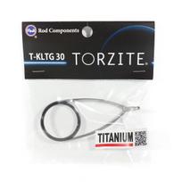 Fuji T-KLTG 30 dydžio meškerės žiedas Torzite titano K rėmelis x 1 (3282) black
