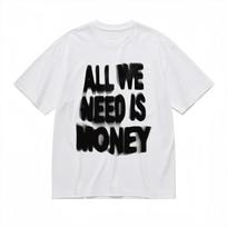 Women's Streetwise Ambition T-Shirt Urban Graphic White 100%Cotton Plus Size Top S