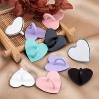 Korean Version Metal DIY Phone Case Accessories Heart Pendant Hook 1pcs įvairiaspalvis