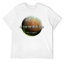 Planet Rimworld T-Shirt anime stuff vintage anime shirt aesthetic clothes funny t shirts men S