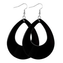 1 Pair Fashion Aesthetic Neons Earrings Exaggerated Water Droplet Ear Hooks